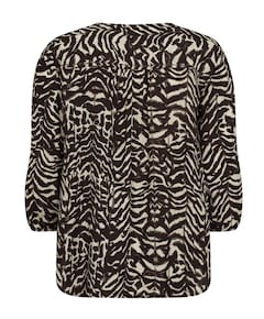Dames blouse bruin