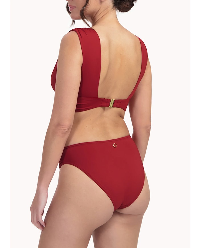 Dames bikinibroekje rood