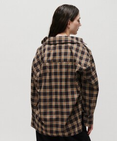 Dames blouse bruin