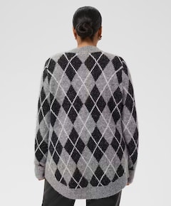 Dames vest grijs
