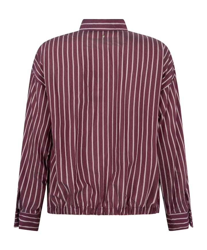 Dames blouse bordeaux