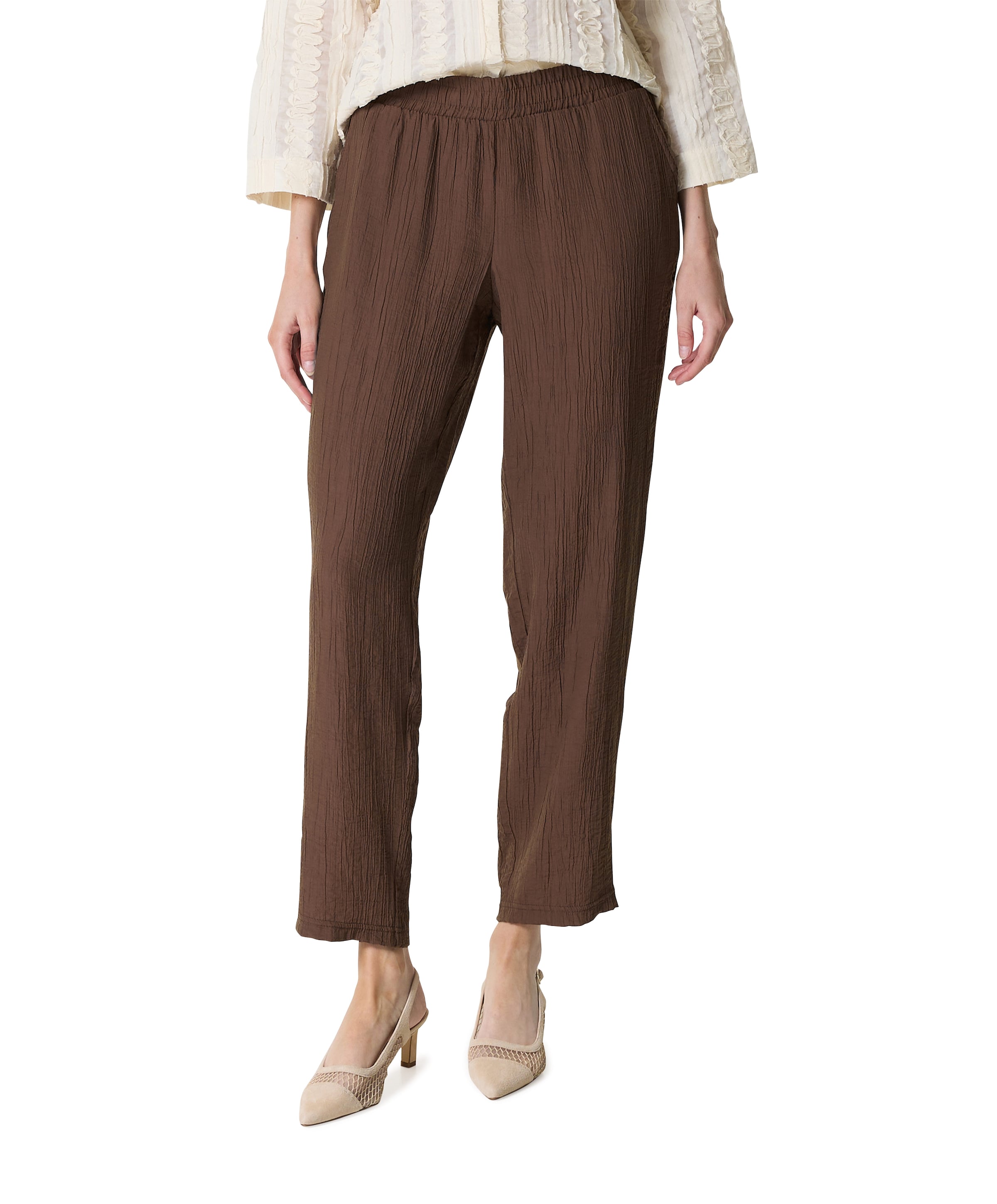 dames broek bruin