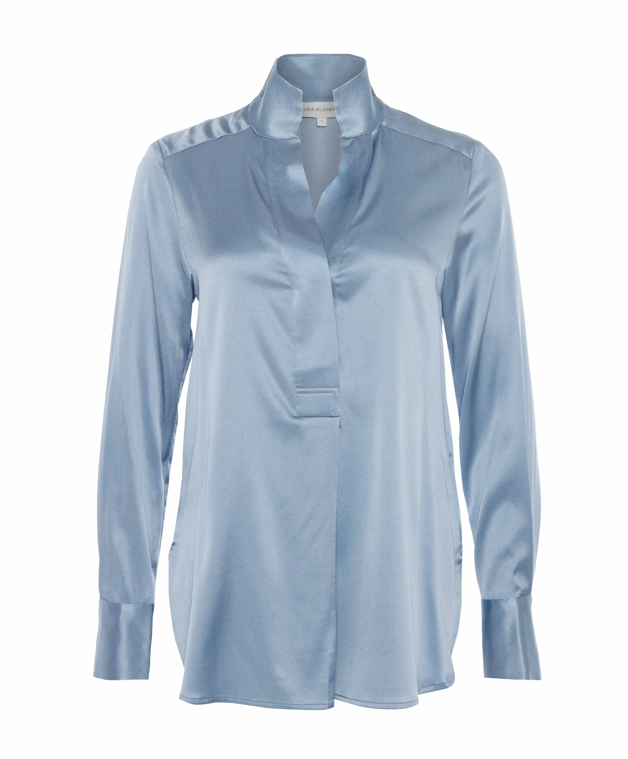 Dames blouse blauw