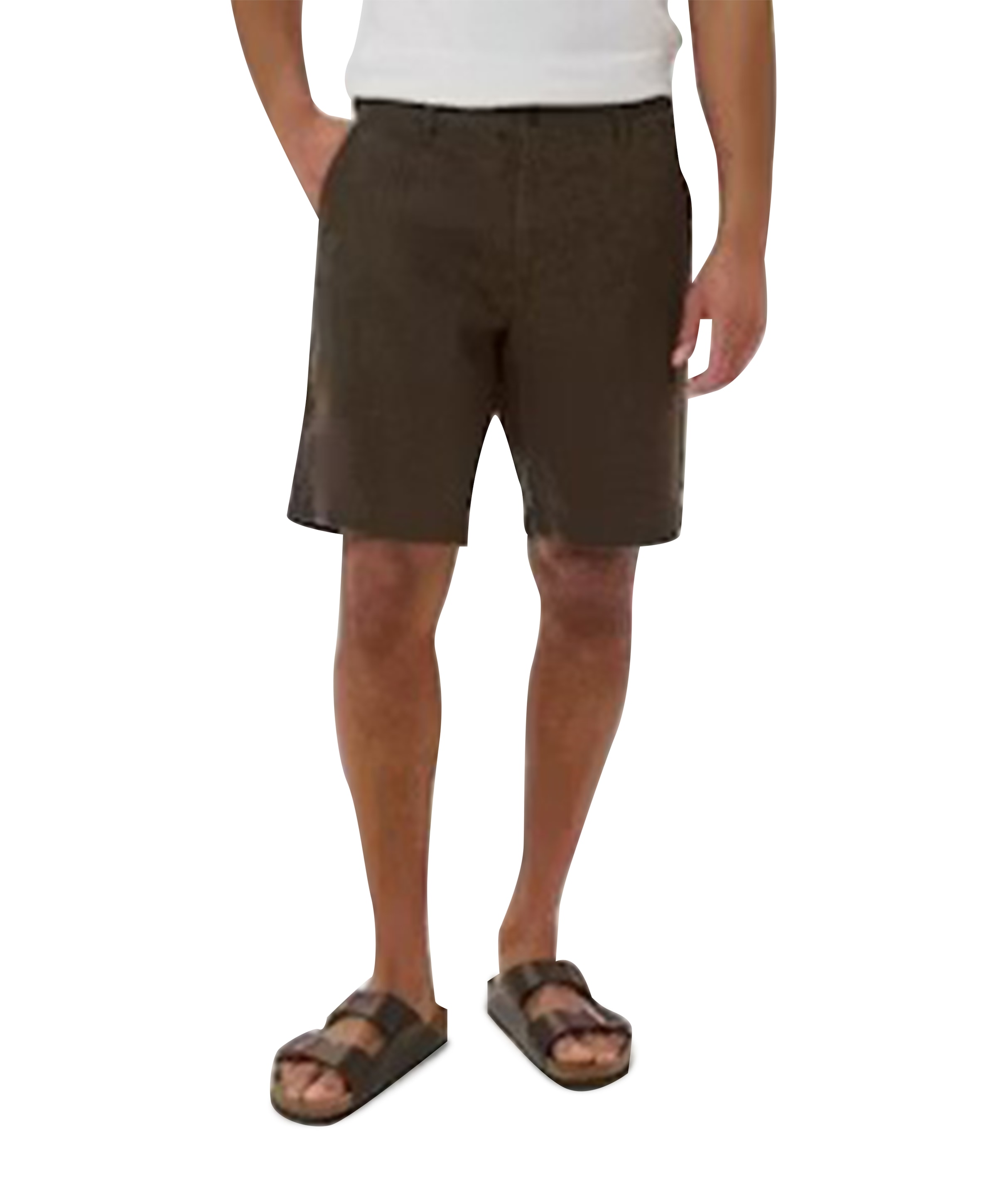 MAharlow heren korte broek bruin