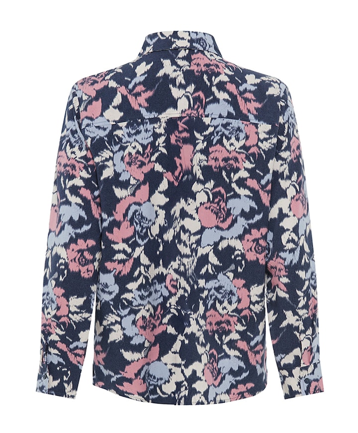 Dames blouse blauw