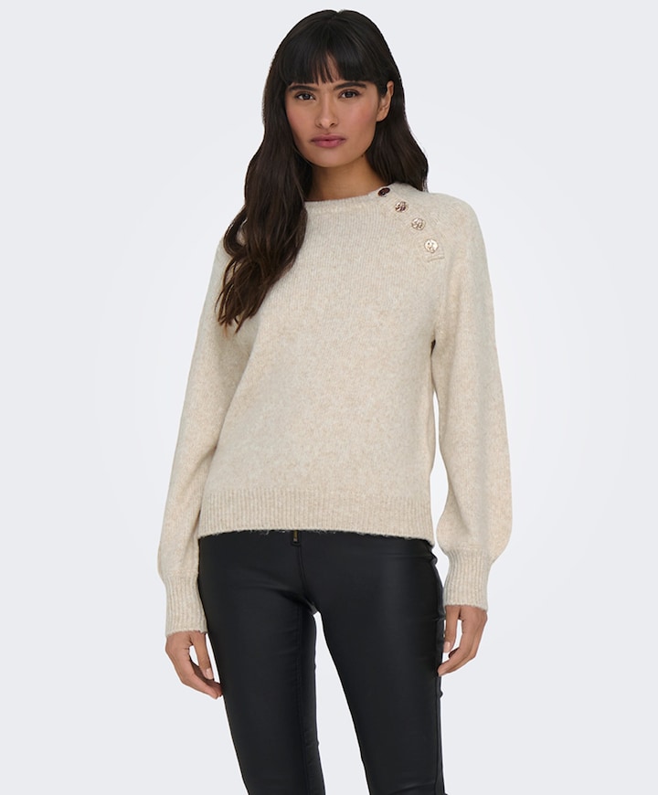 Dames trui beige
