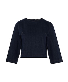 Dames blouse blauw