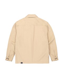 Heren overshirt beige