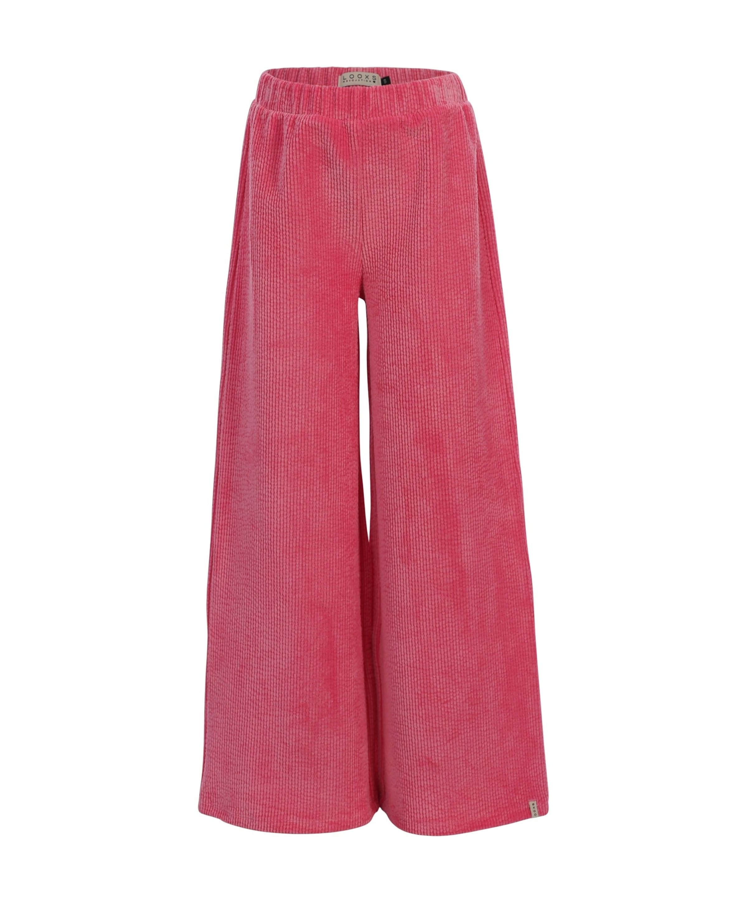 Little corduroy meisjes broek roze