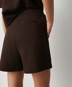 Melane club dames korte broek bruin