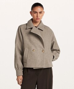 Dames jas beige