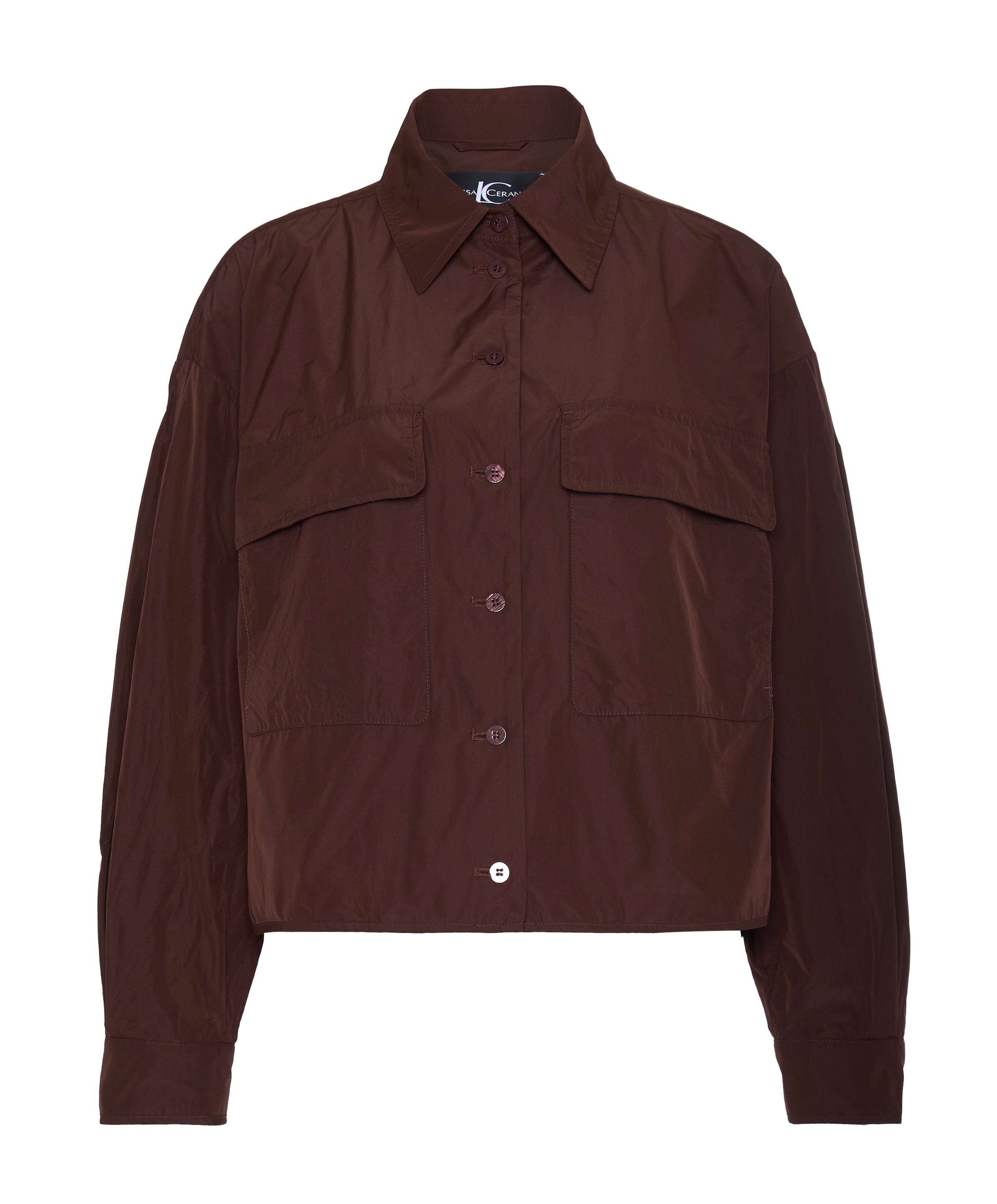 Dames blouse bruin