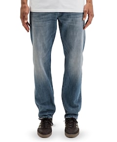 Stockton Straight Fog Denim heren broek blauw