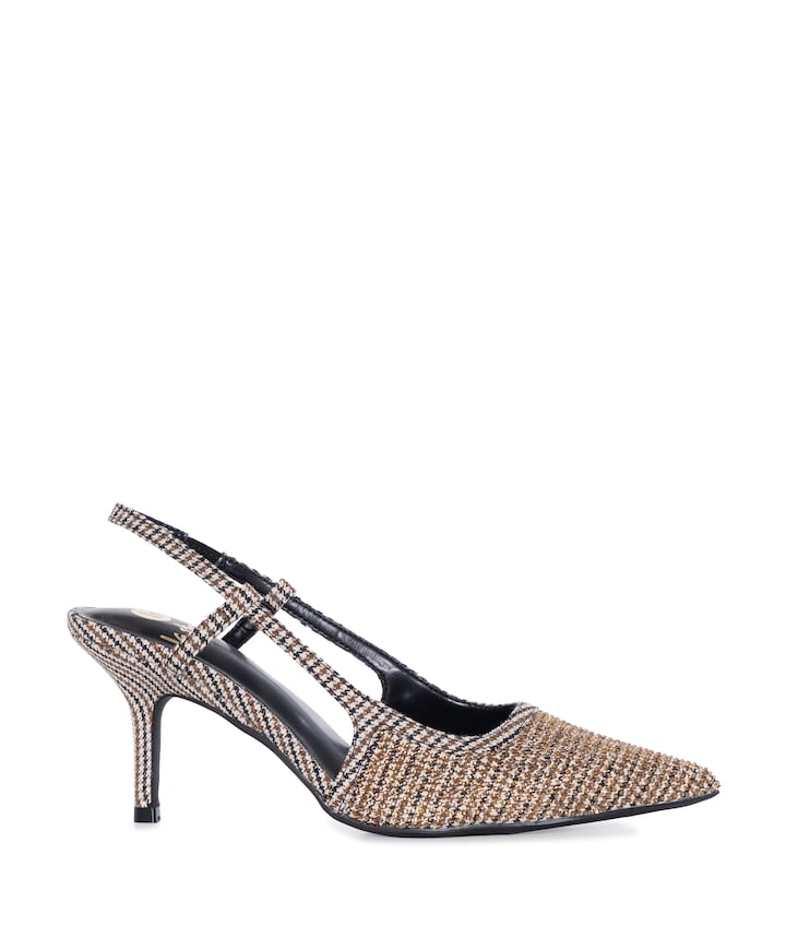 dames slingbacks beige