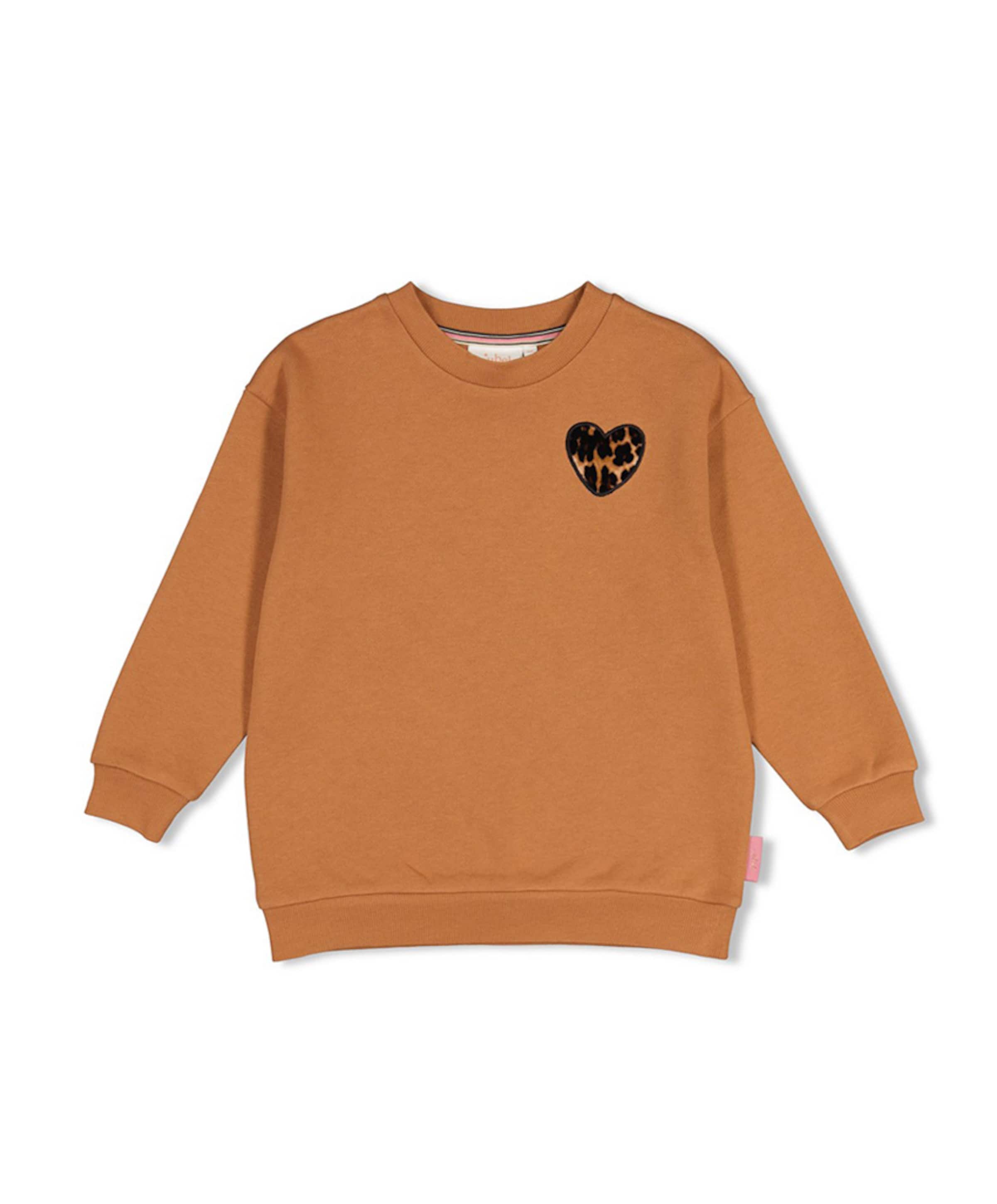 Meisjes sweater beige