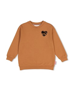 Meisjes sweater beige