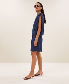 Dames top blauw