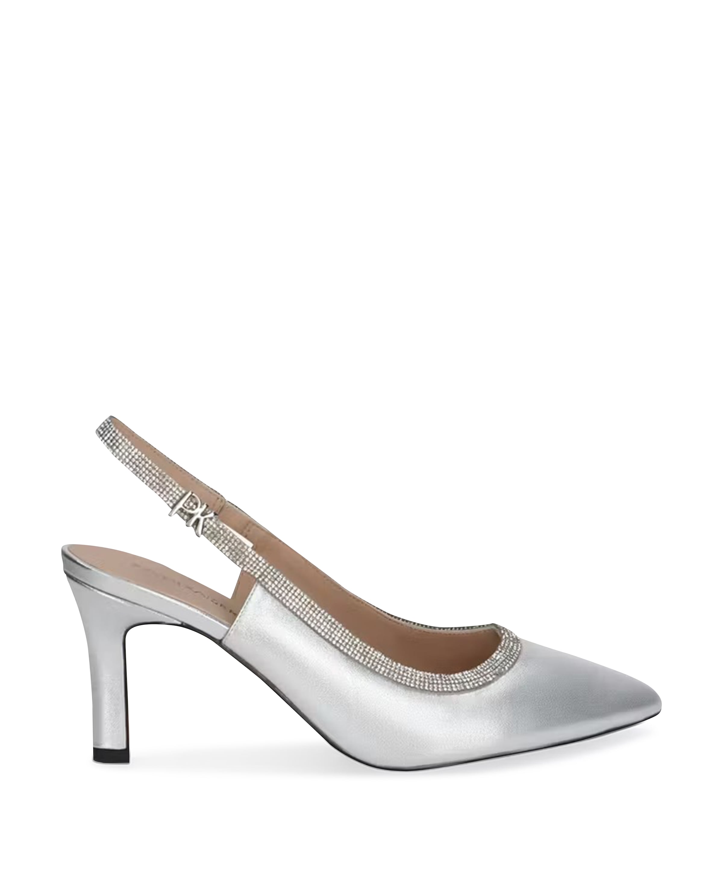 Women Sling dames sandalets zilver