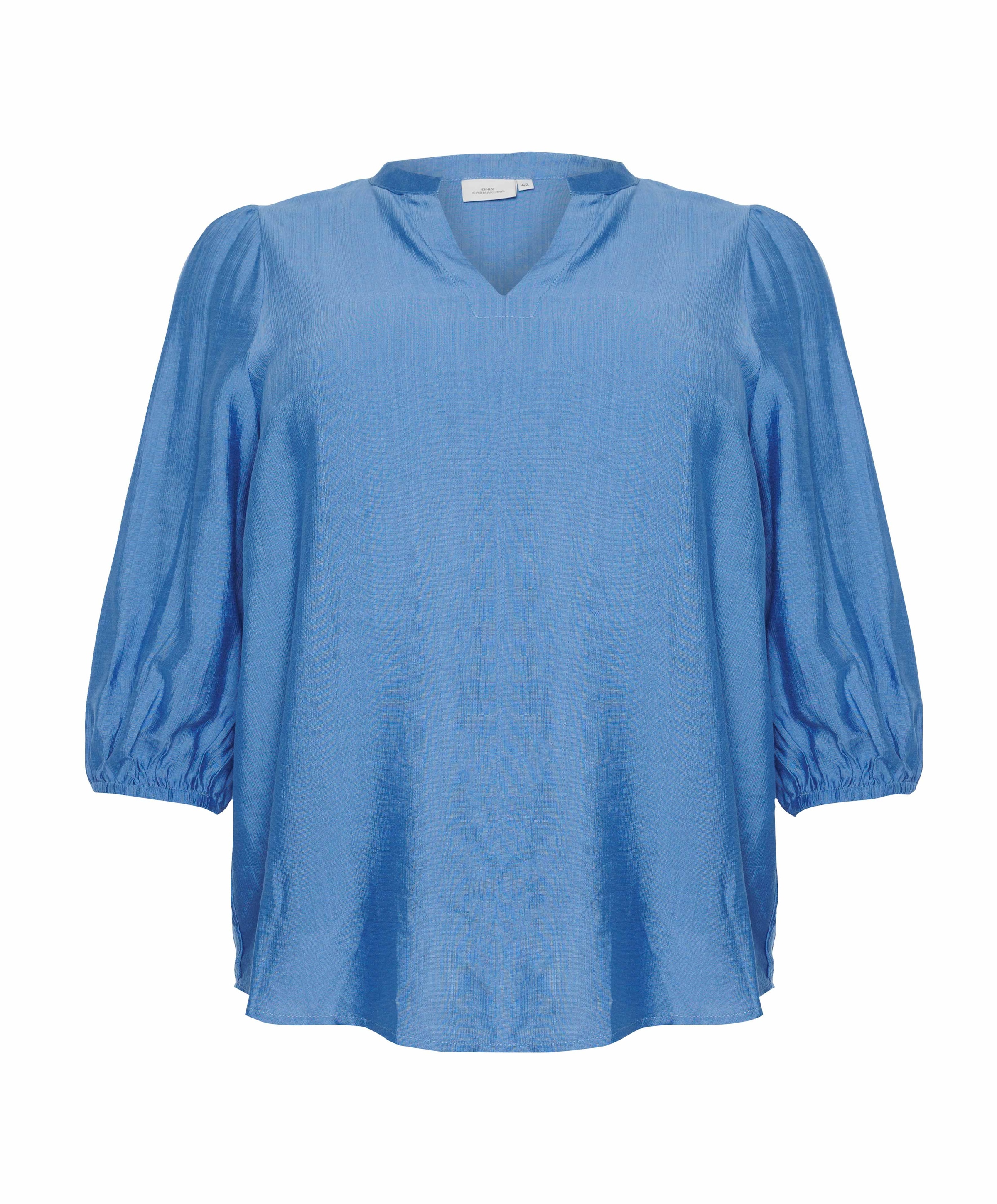 Dames blouse blauw