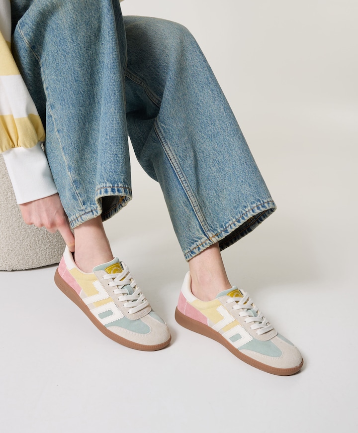 SQUID dames sneakers multicolor