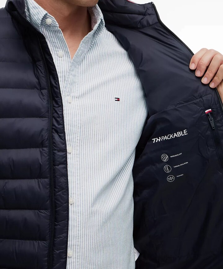 Heren bodywarmer blauw