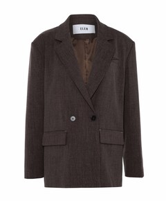 Dames blazer bruin