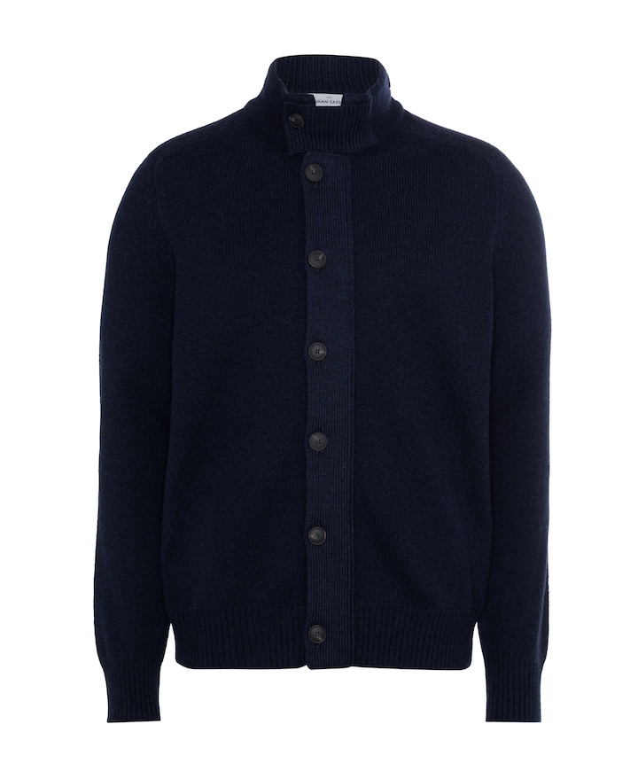 Heren vest blauw