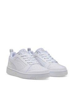 Puma Rebound V6 Lo Jr sneakers  wit