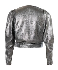 Dames blouse zilver