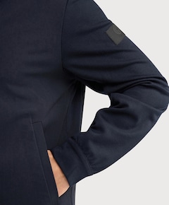 Heren overshirt blauw