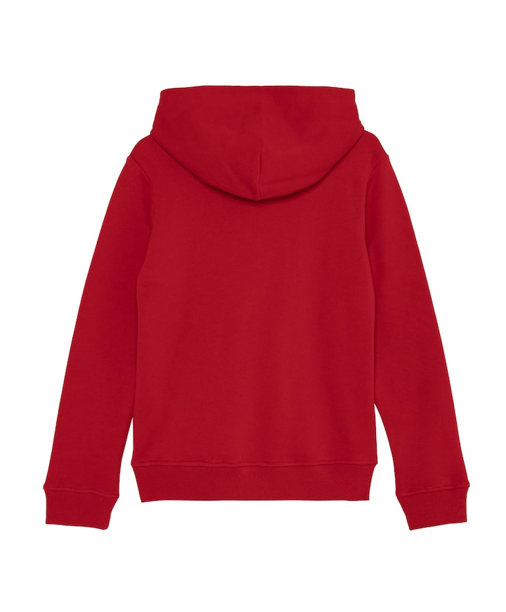 Uniseks hoodie  rood