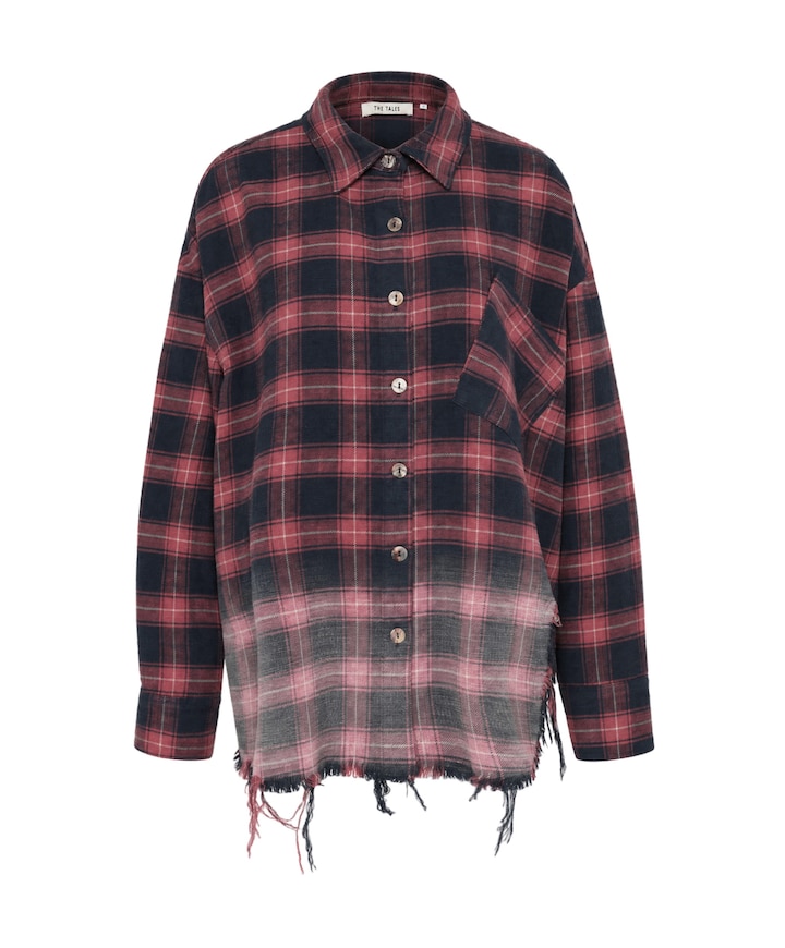 Dames blouse rood