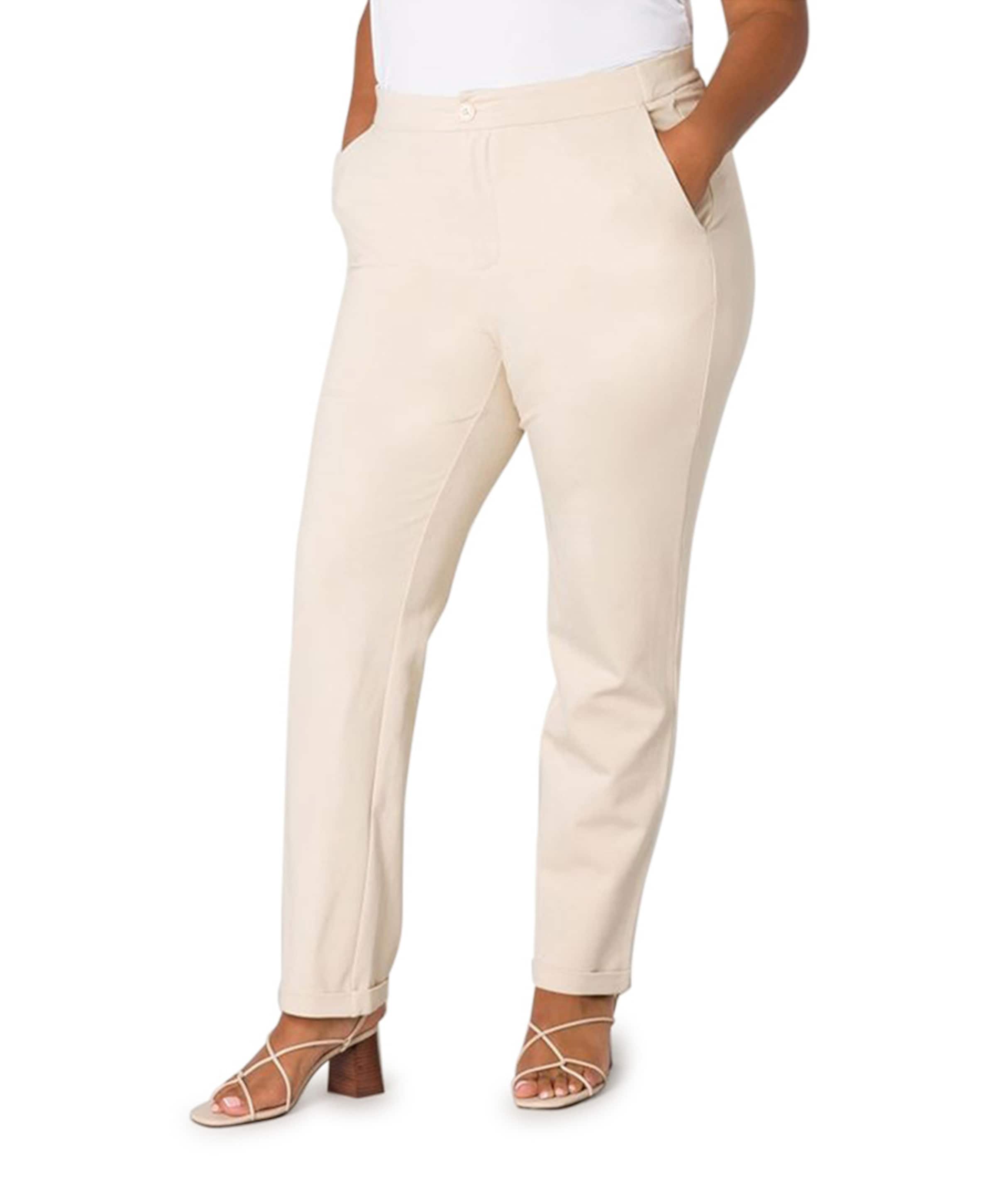 Yoella dames broek beige