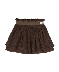 Meisjes rok bruin