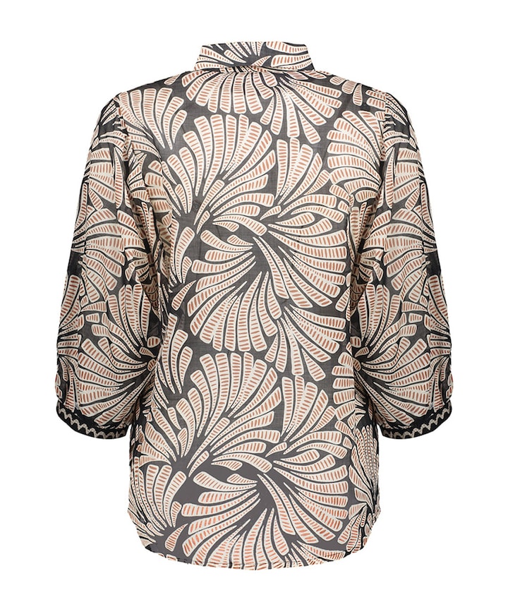 Dames blouse zwart