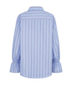 Dames blouse blauw