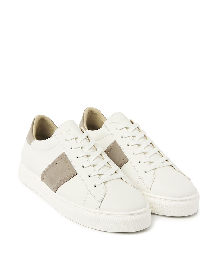 Jase Morris heren sneakers wit