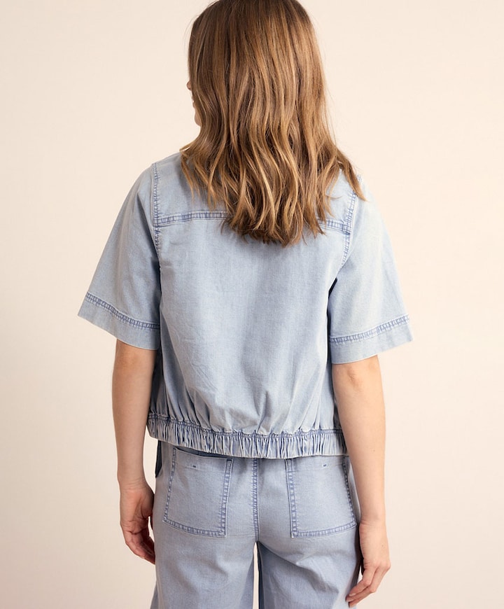 Dames spijkerjas  blauw