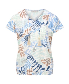Dames T-shirt blauw
