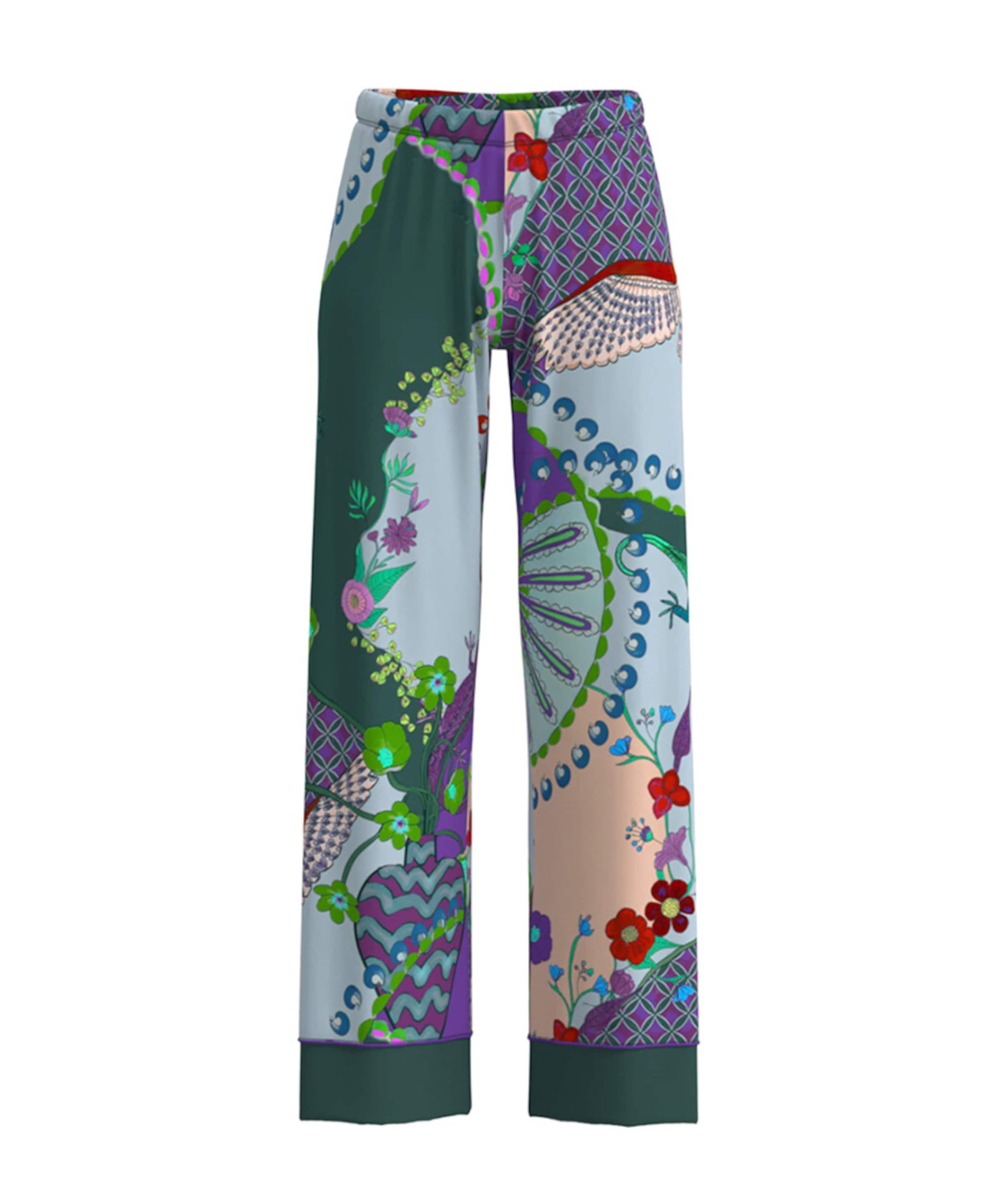 Dames pyjamabroek multicolor