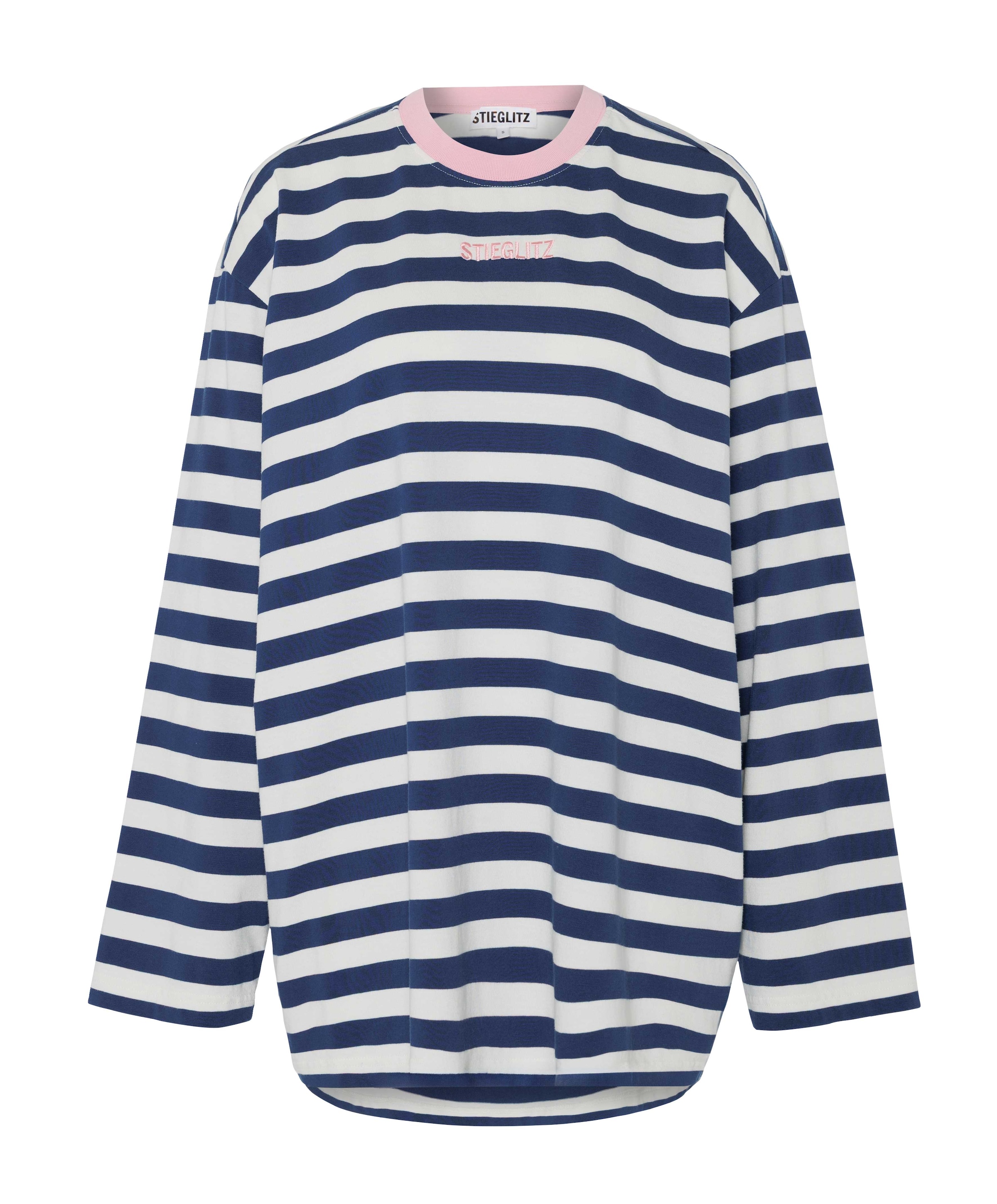 Dames longsleeve blauw