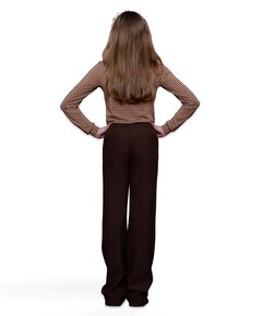 Pants comfy meisjes broek bruin
