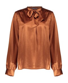 Dames blouse bruin