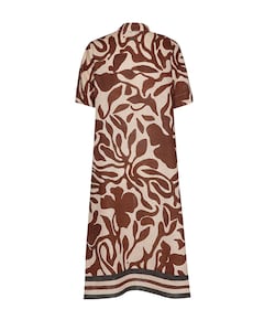 Dames jurk bruin