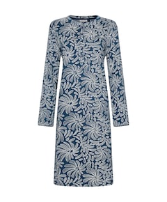 Dames nachthemd blauw