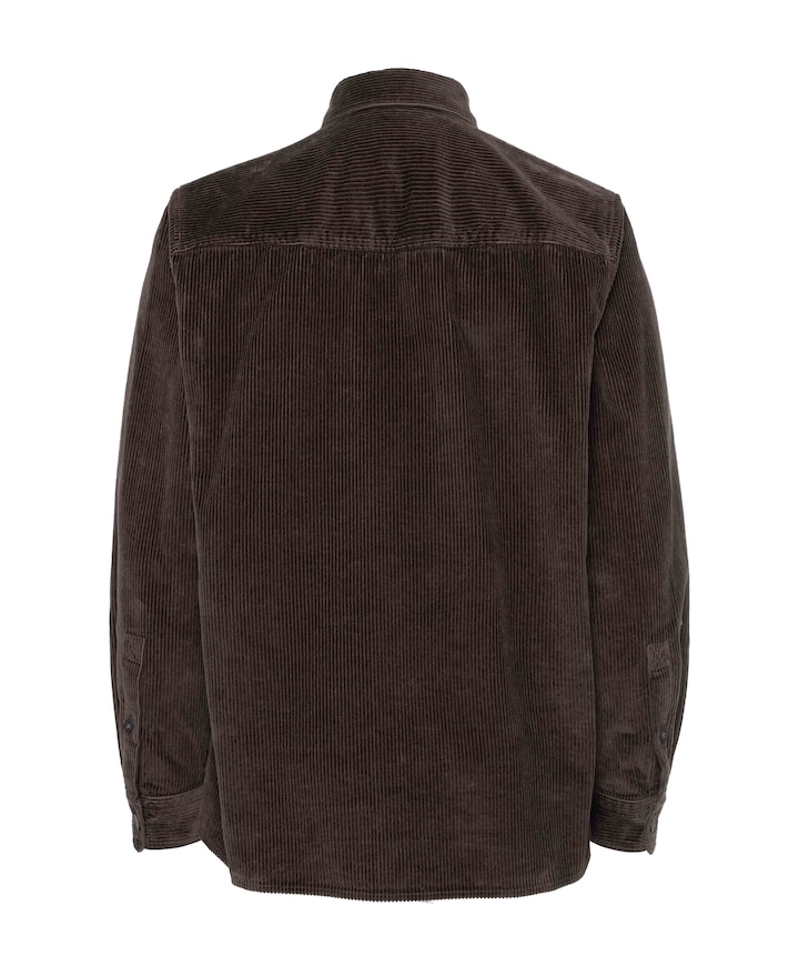 Overshirt bruin