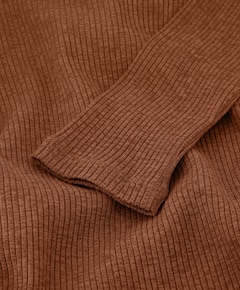 Dames longsleeve brique