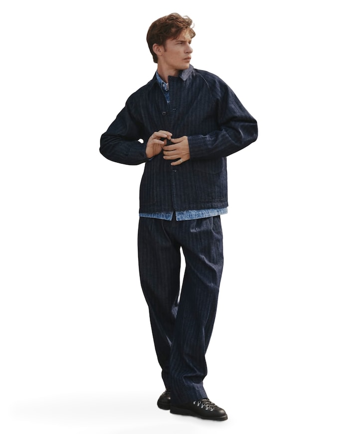 Justin 10093 heren jeans blauw