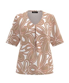 Dames T-shirt beige