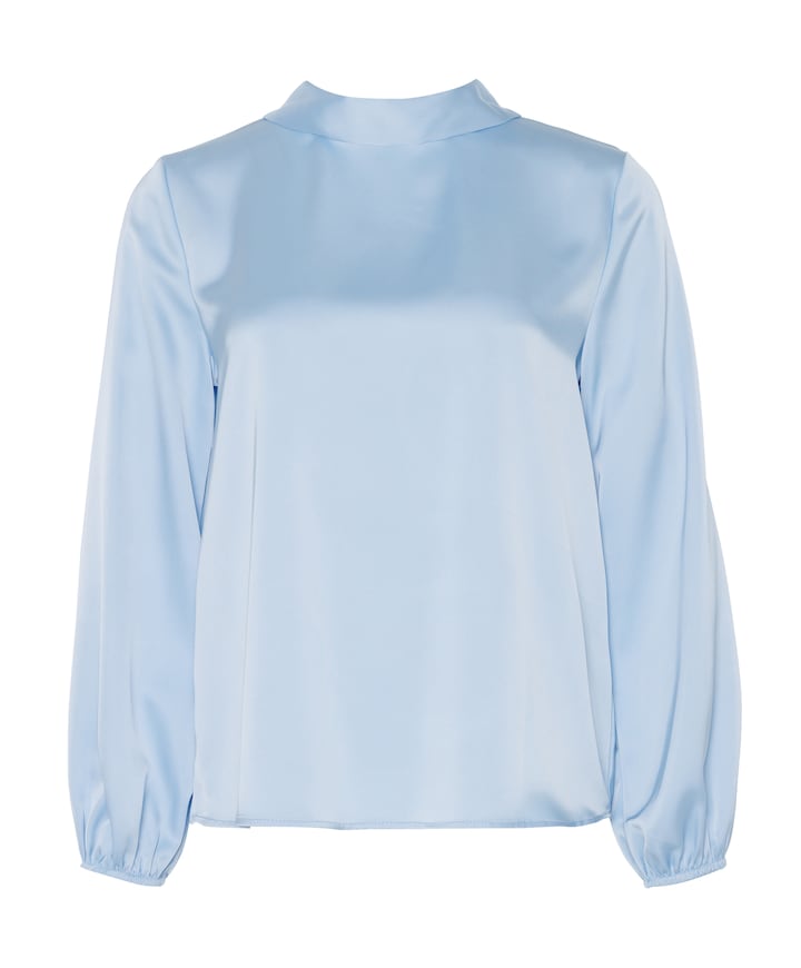 Dames blouse blauw